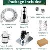 imageCECEFIN 8pcs Filter Cartridges Replacement for Swivel Faucet Water Filter 1um MicroPorous Purifier 12inch Diameter Strong Filterability Element Improve Water ConditionsG Gery2 Aquablade Sprayer