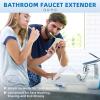 imageCECEFIN 8pcs Filter Cartridges Replacement for Swivel Faucet Water Filter 1um MicroPorous Purifier 12inch Diameter Strong Filterability Element Improve Water ConditionsC Silver2 Filtered Swivel Aerator