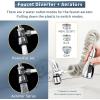 imageCECEFIN 8pcs Filter Cartridges Replacement for Swivel Faucet Water Filter 1um MicroPorous Purifier 12inch Diameter Strong Filterability Element Improve Water ConditionsF Grey ONOFF Pause Sprayer