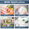 imageCECEFIN 8pcs Filter Cartridges Replacement for Swivel Faucet Water Filter 1um MicroPorous Purifier 12inch Diameter Strong Filterability Element Improve Water ConditionsF Grey ONOFF Pause Sprayer