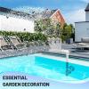 imageCECEFIN PoolFountains for AboveInground Pools  Pool Waterfall Sprinkler for Relaxation Cooling Temperatures 1020 Degrees Water Fun for Friends and Family Swimming Pond Decor ampamp AccessoriesA White Pool Fountain