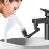 B- Black- Swivel Faucet Aerator